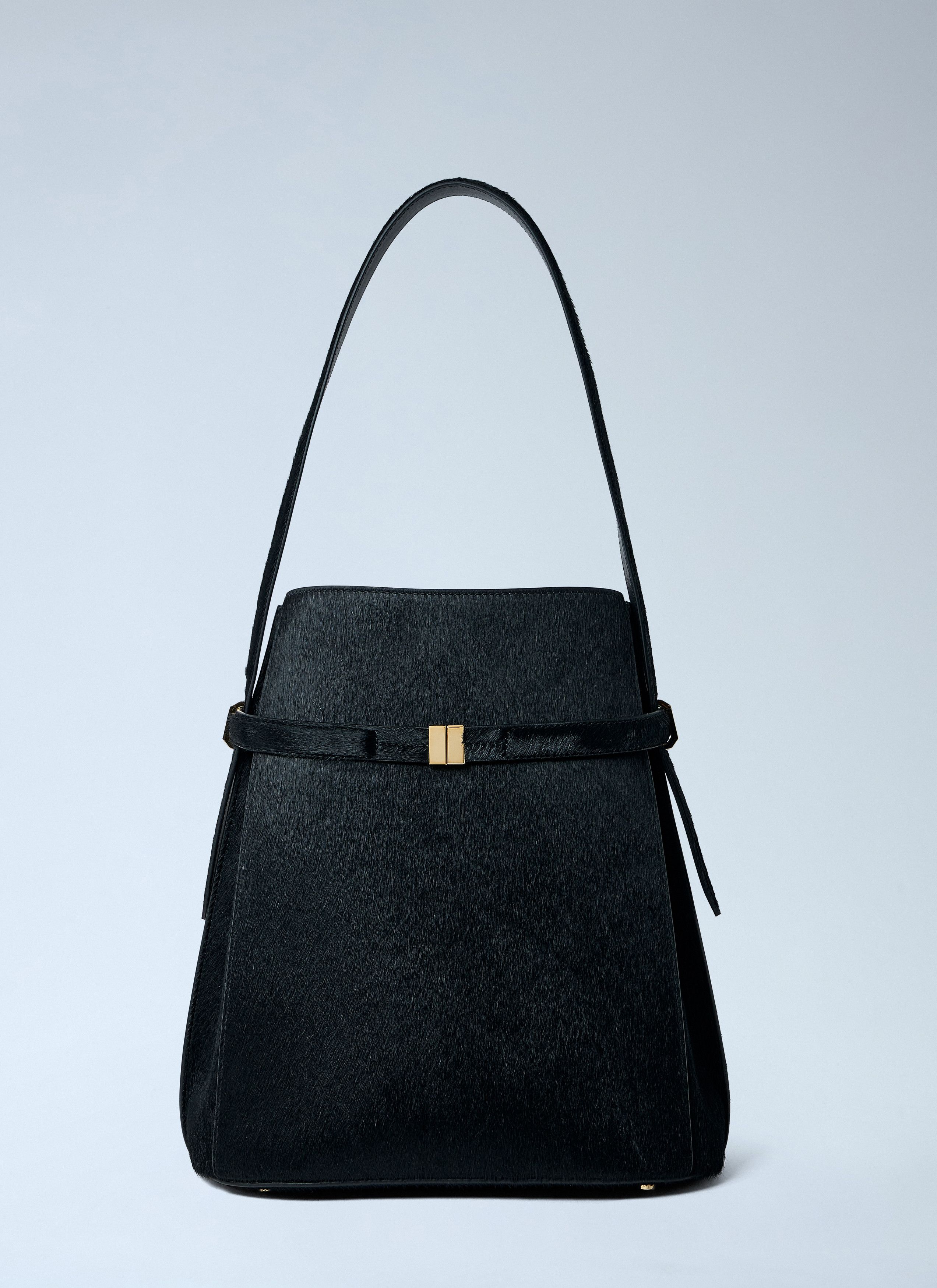 Toteme TOTEME Belted Pony Hair Bucket Bag Size ONE SIZE - 1 Thumbnail