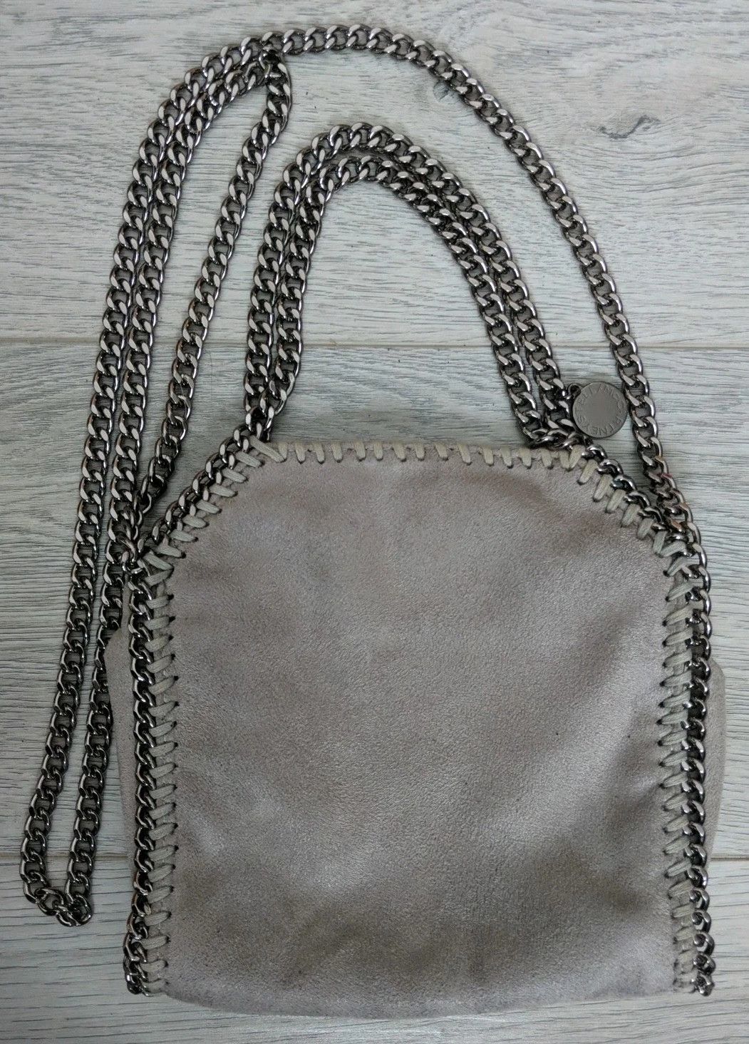 Stella McCartney Stella Mccartney Leather Shoulder Bag Auth Falabella Gray Size ONE SIZE - 7 Thumbnail