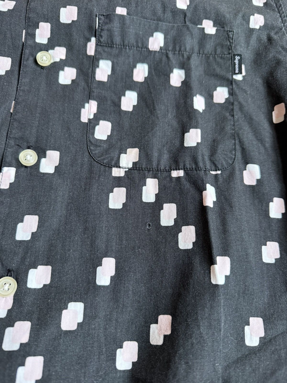 Supreme 2013 Squares button up shirt Size US S / EU 44-46 / 1 - 2 Thumbnail