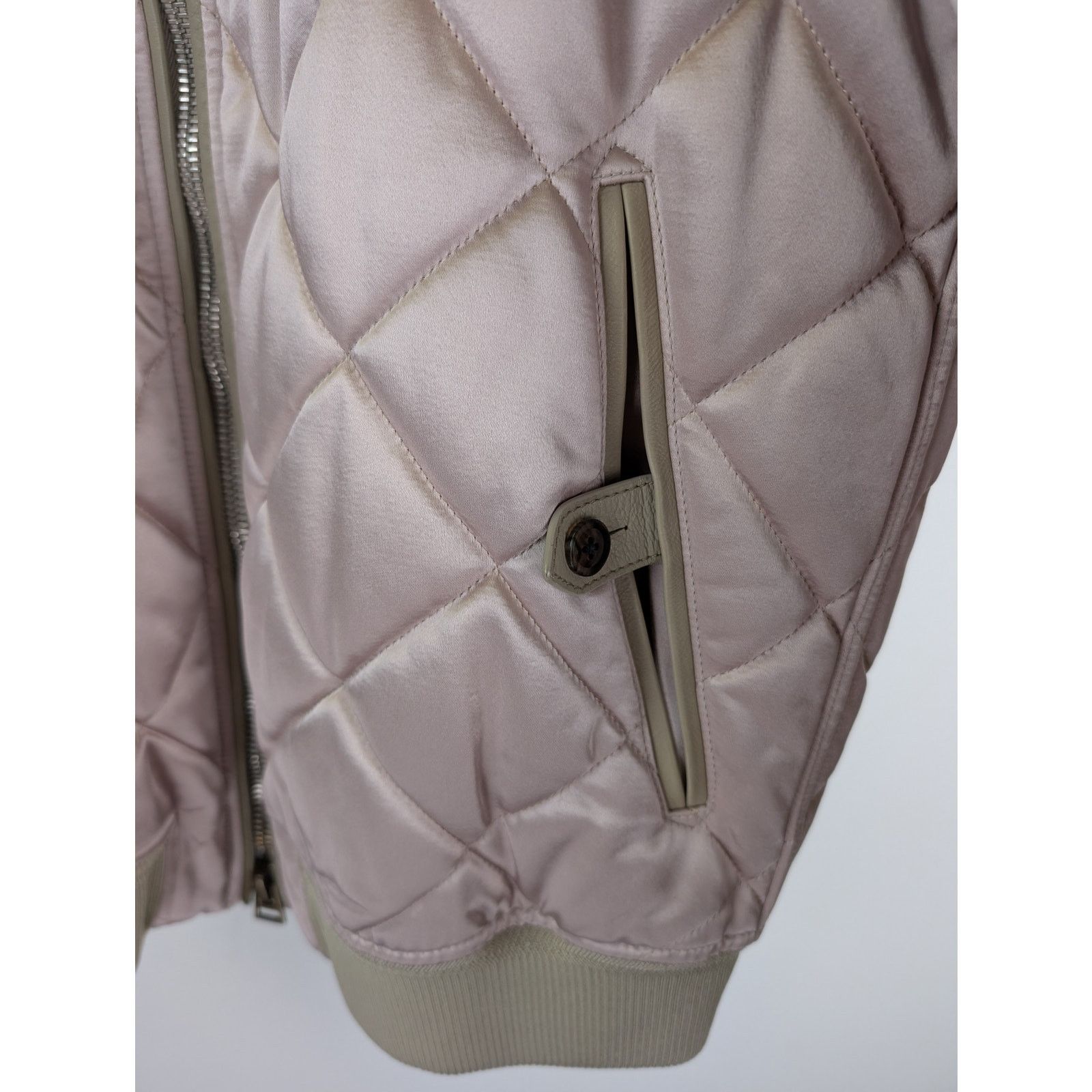 Tom Ford o1rshd1 Outerwear Blouson Bomber Jacket in Light Pink Size US M / EU 48-50 / 2 - 5 Thumbnail