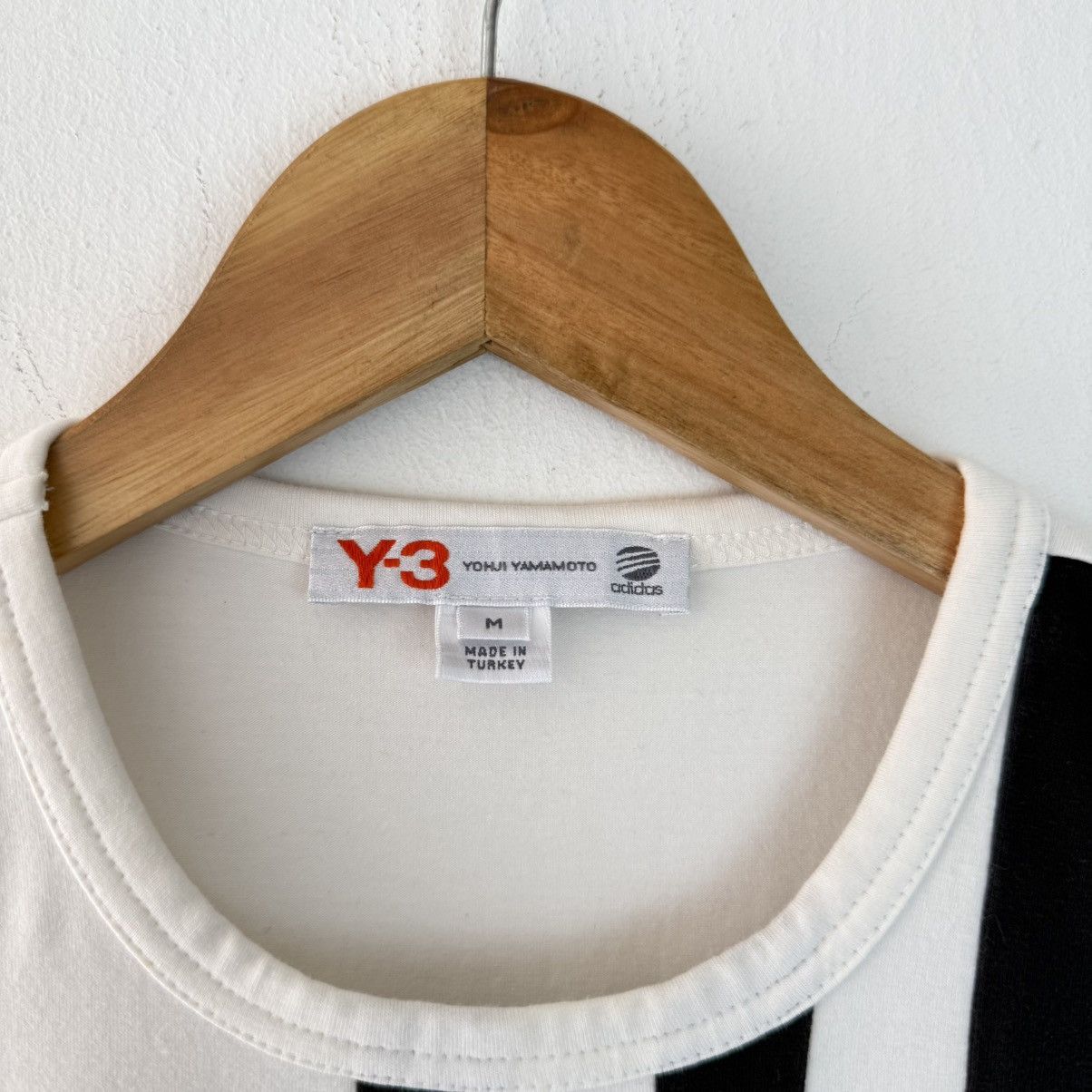 Adidas × Y-3 Adidas X Y-3 Black & White Tee Size M / US 6-8 / IT 42-44 - 3 Thumbnail