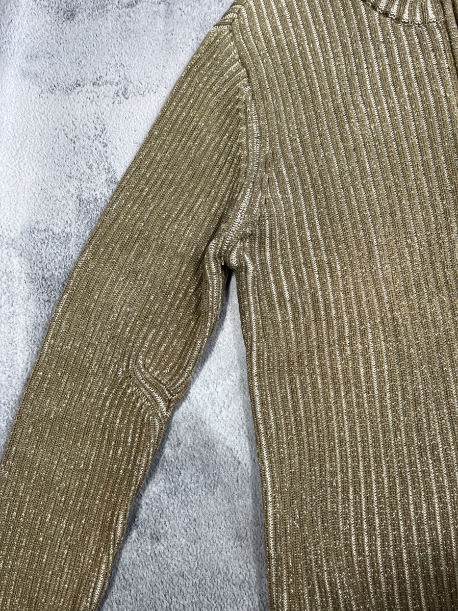 Vintage Vintage Y2K ribbed faded zip up Japanese sweater size XL Size US XL / EU 56 / 4 - 3 Thumbnail