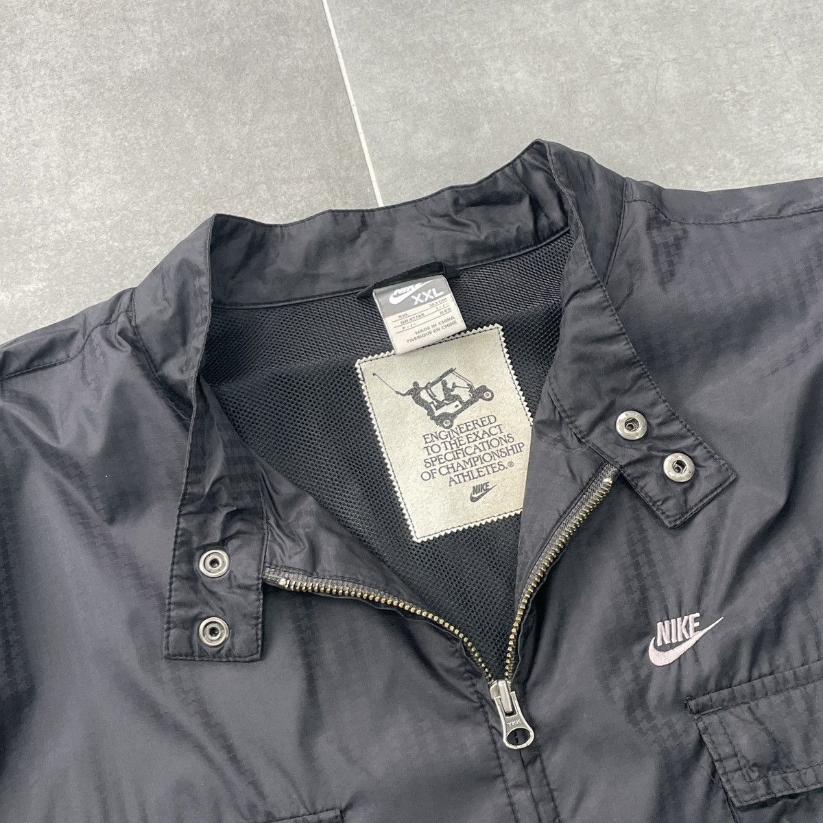 Nike × Vintage Vintage Nike Nylon Jacket Size XXL Size US XXL / EU 58 / 5 - 9 Thumbnail