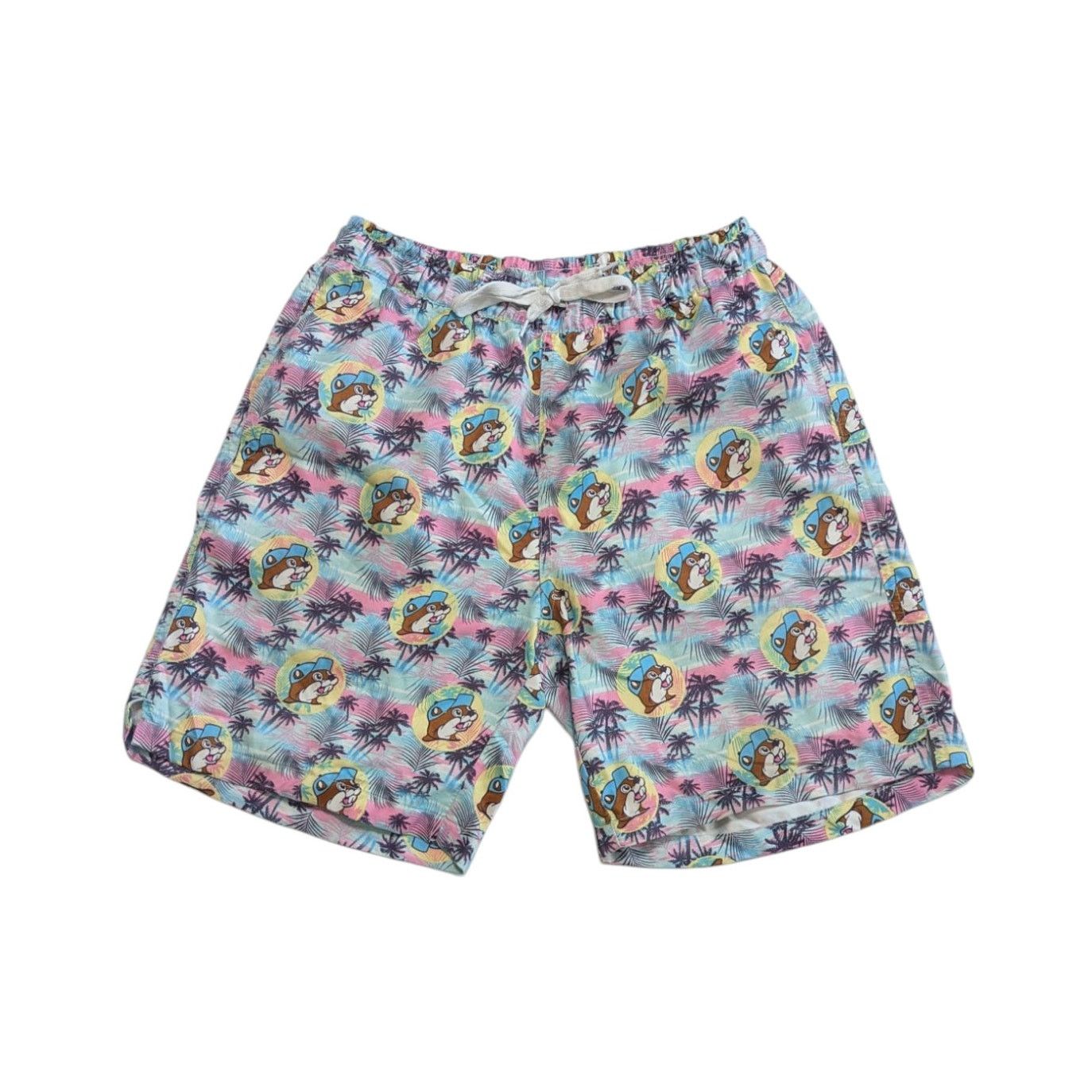 Other Bucees Tropical Swim Trunks Beaver Blue Pink Board Shorts Size US 32 / EU 48 - 1 Thumbnail