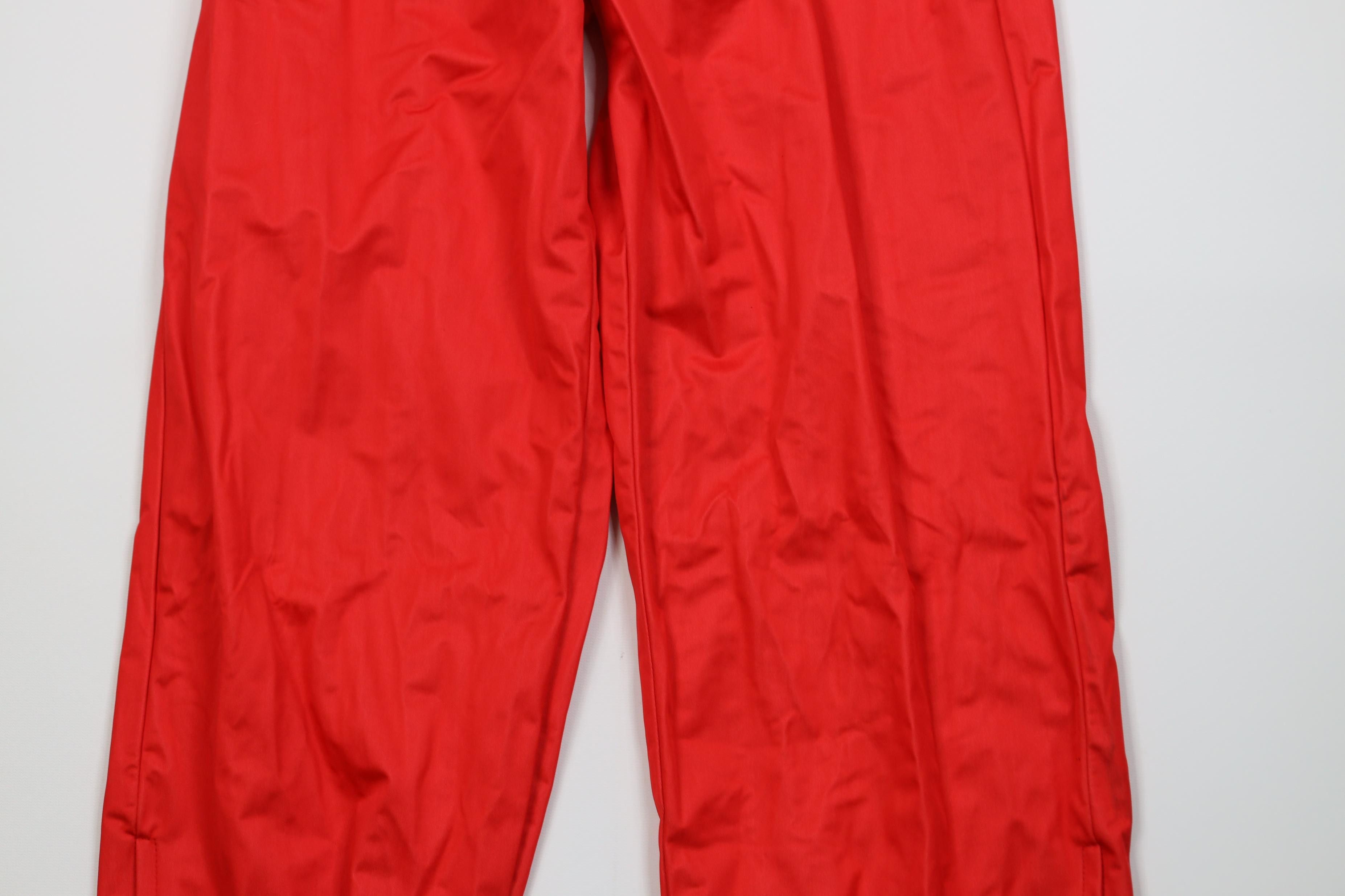 Vintage Vintage 80s Streetwear Waterproof Joggers Pants Red USA Size US 34 / EU 50 - 3 Thumbnail