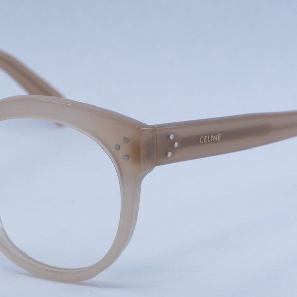 Celine 🕶️ New Celine CL50093I 072 Eyeglasses - Shiny Milky Pink Size ONE SIZE - 3 Thumbnail