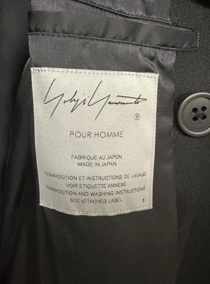 Yohji Yamamoto Yohji Yamamoto Pour Homme - ARMY GABARDINE HEM CUFFS COAT Size US S / EU 44-46 / 1 - 13 Thumbnail