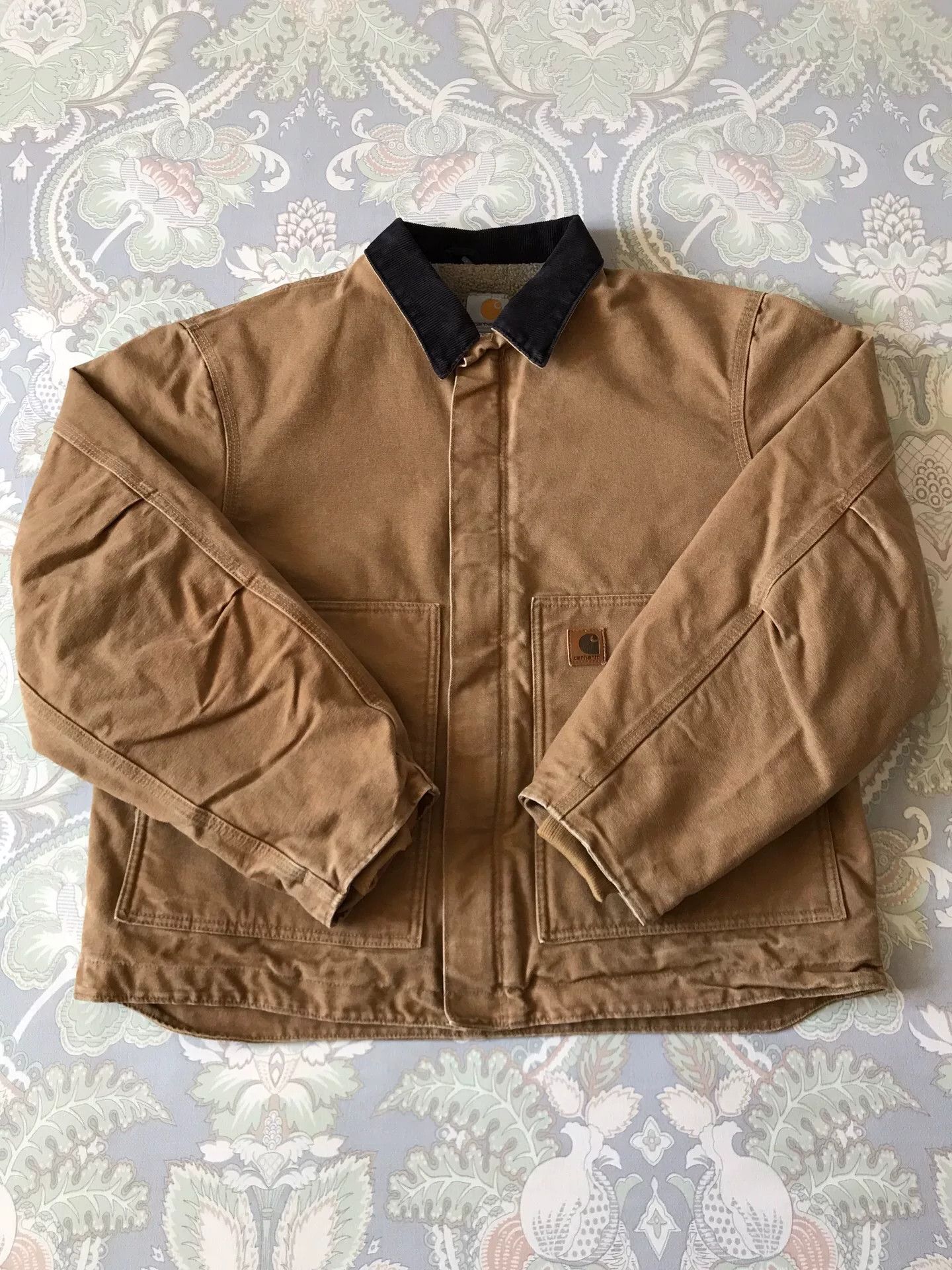 Carhartt Carhartt J164 Washed Canvas Work Jacket Size US L / EU 52-54 / 3 - 1 Thumbnail