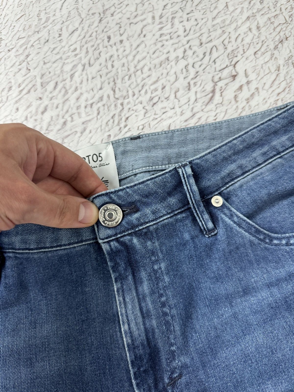 PT Torino PT05 Pantalone Torino soul slim fit blue cropped denim jeans Size US 32 / EU 48 - 10 Thumbnail