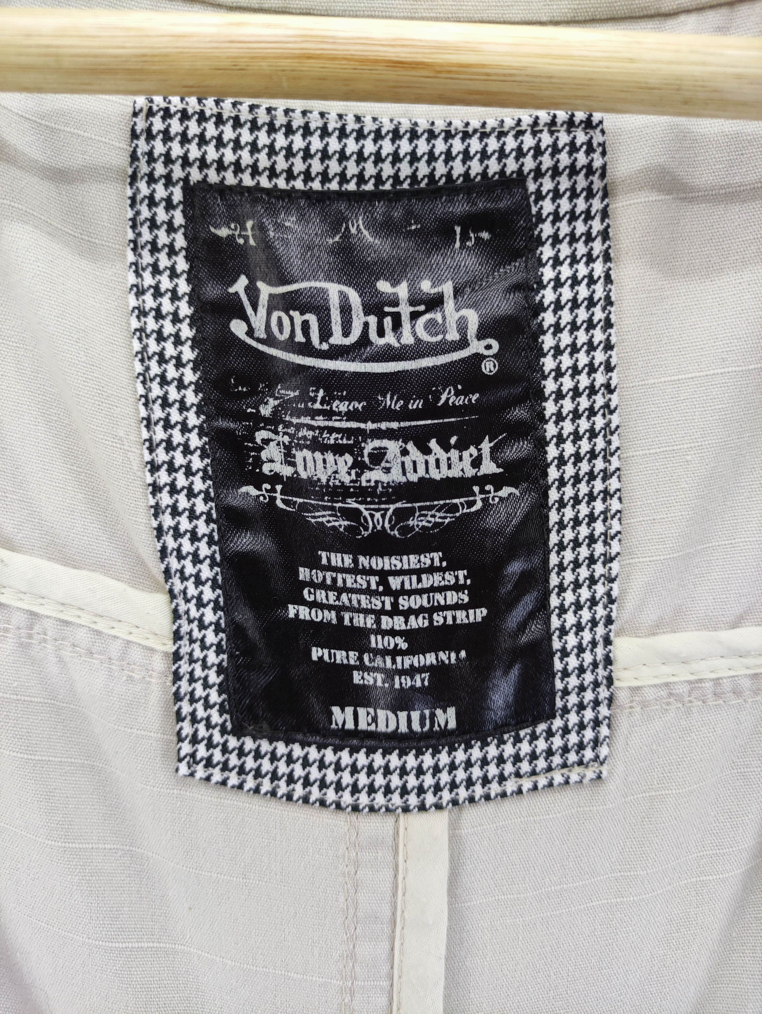 Von Dutch Vintage Von Dutch Jacket Zipper With Hoodie Size XXS / US 00 / IT 34 - 8 Thumbnail
