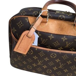 Louis Vuitton Louis Vuitton Monogram Canvas Briefcase Trouville | Size ONE SIZE - 5 Thumbnail