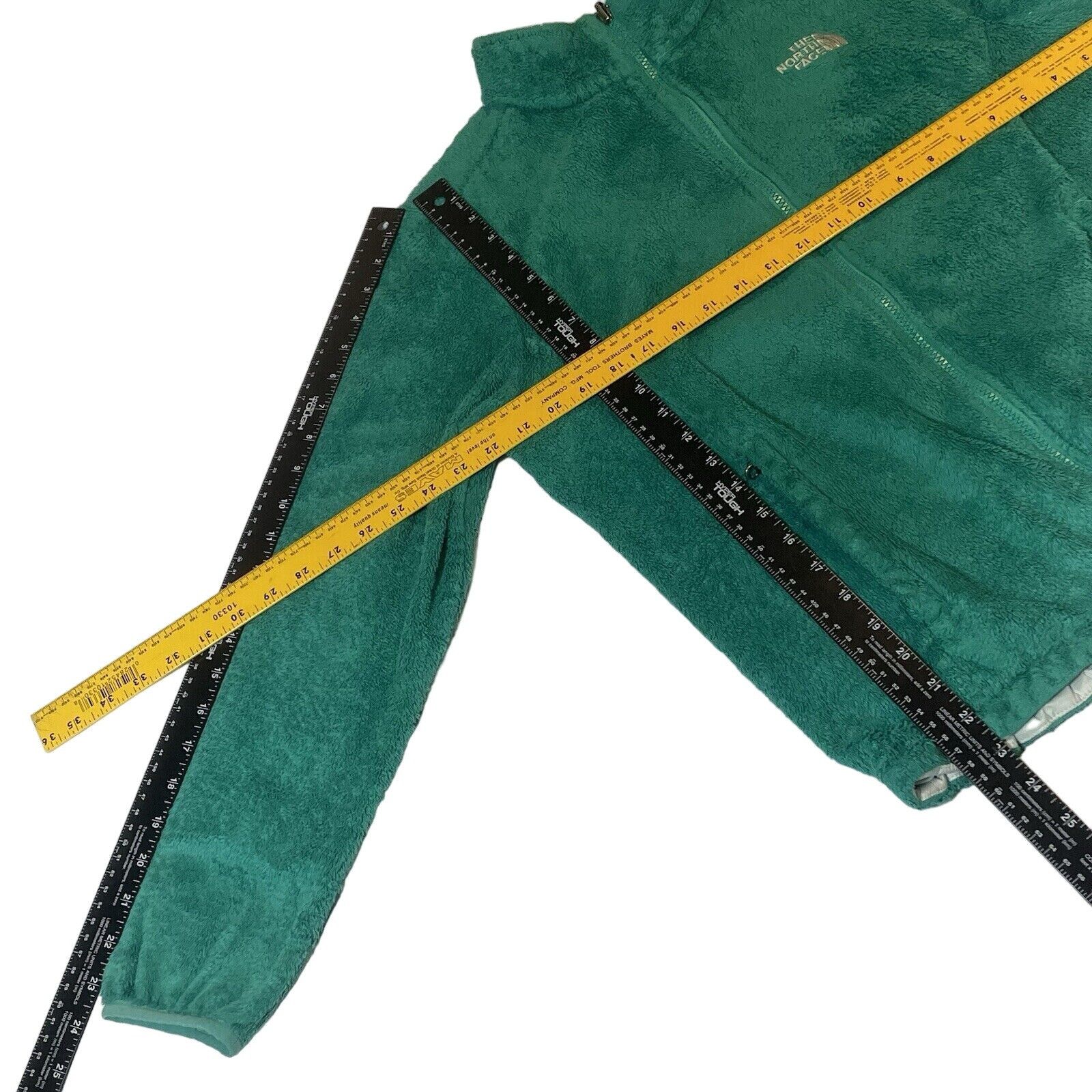 The North Face North Face Hoodie Women’s Large Green Full Zip Fleece Zip Up Size L / US 10 / IT 46 - 7 Thumbnail