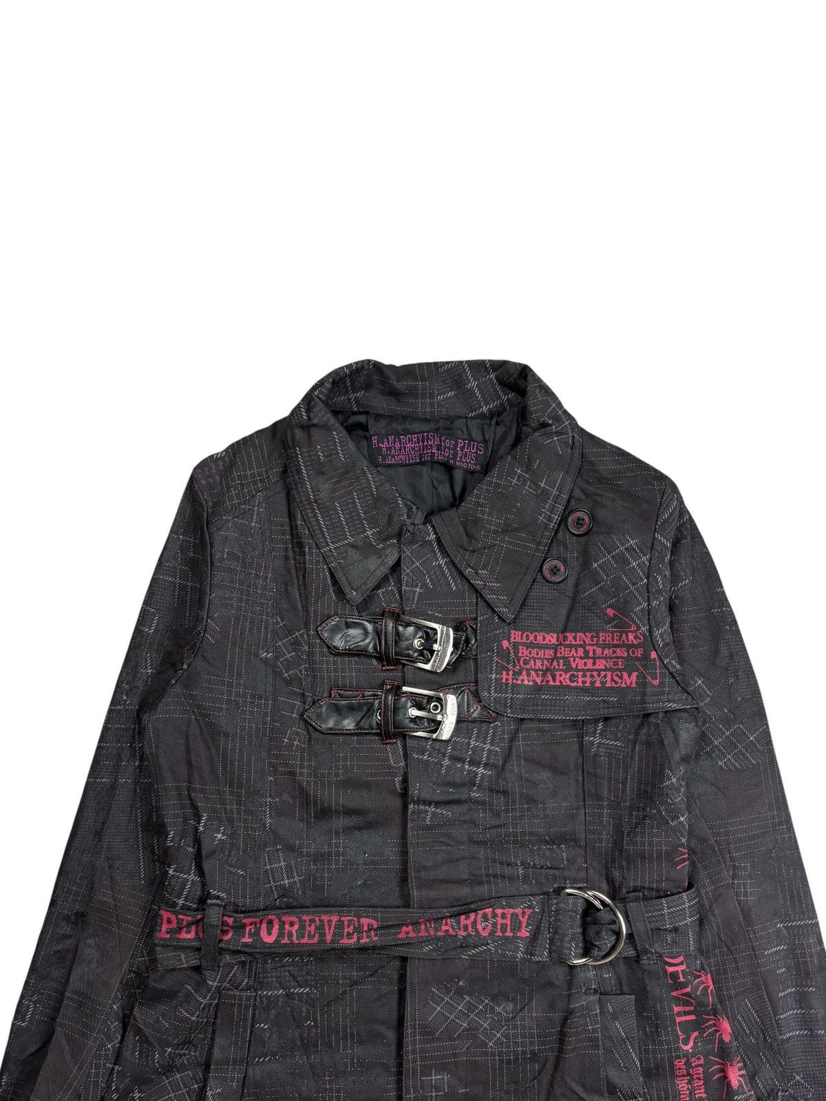 Hysteric Glamour Archive H. Naoto - Gothic Style vampire Bondage Jacket Size US M / EU 48-50 / 2 - 7 Thumbnail