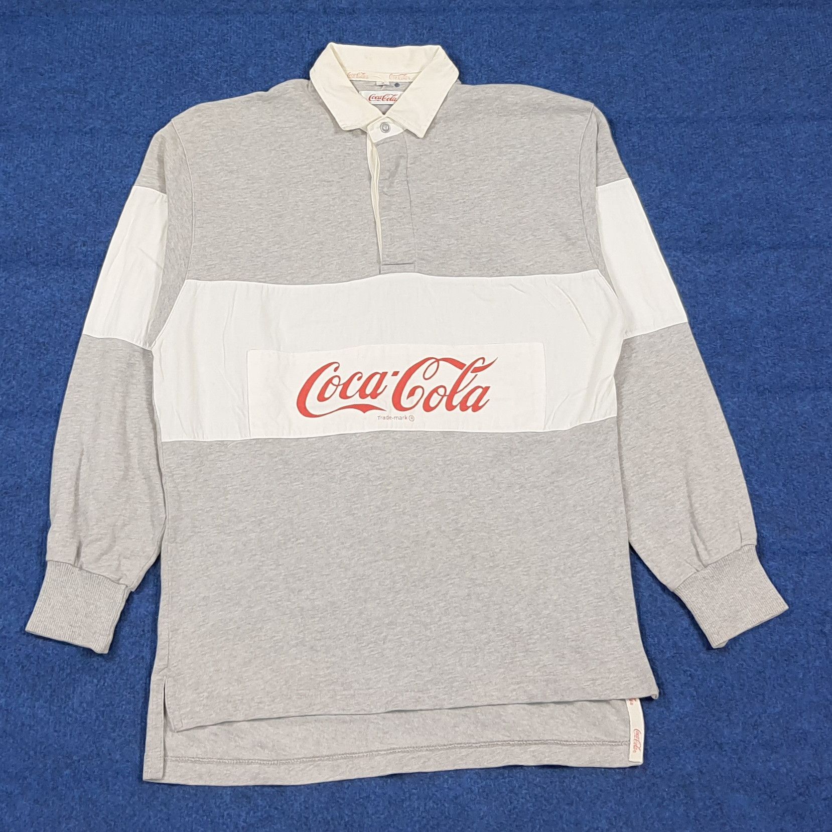 Coca Cola Vintage 90s Coca Cola Retro Polo Long Sleeve C285N80 Size US M / EU 48-50 / 2 - 1 Thumbnail