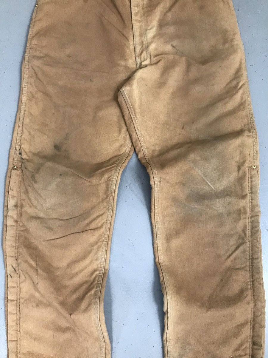 Carhartt × Vintage Rare 90’s Carhartt Qulit Lined Denim Size US 42 / EU 58 - 5 Thumbnail