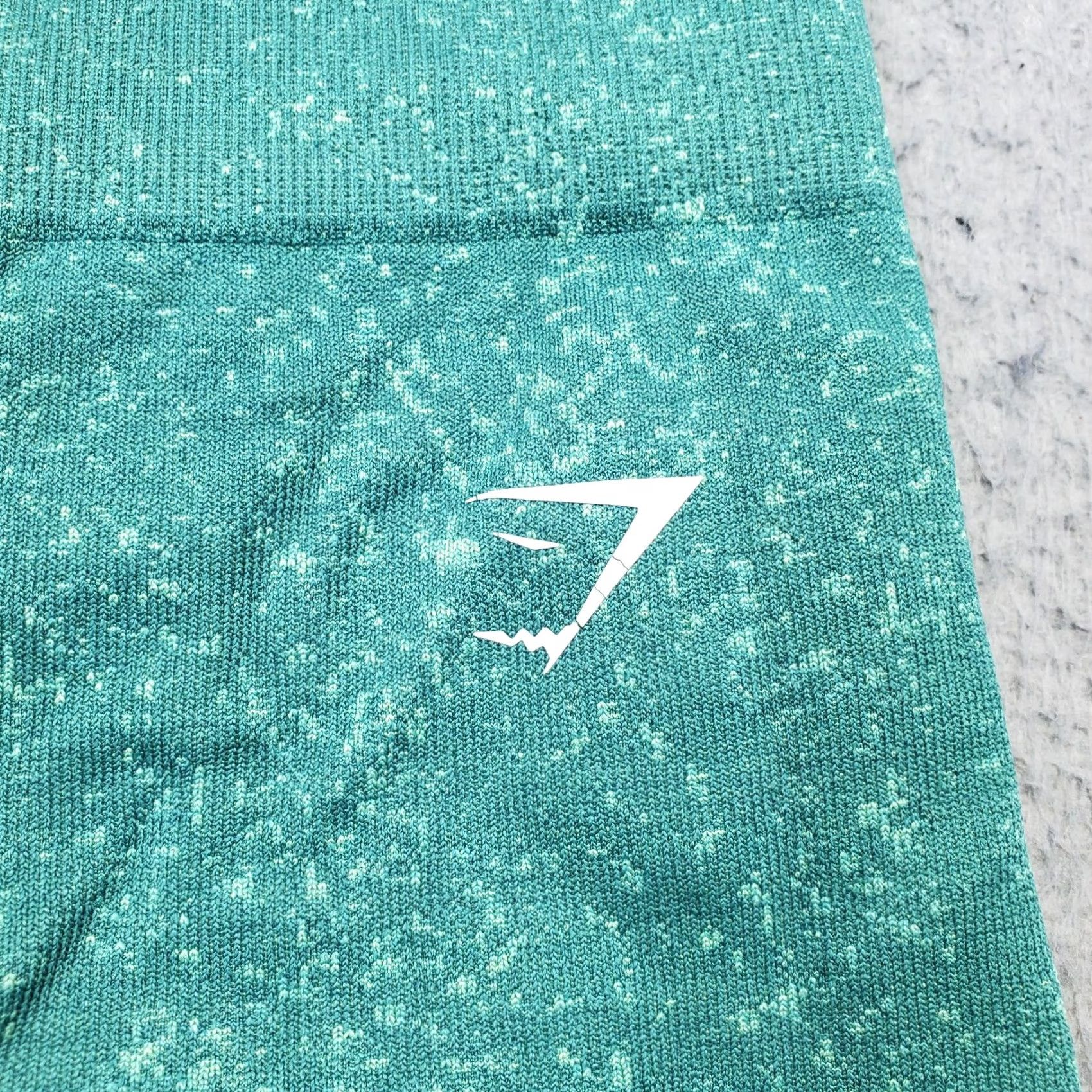 Gymshark Gymshark Leggings Womens Size M Green Nylon Casual Comfort Stretch High Waist Size 32" / US 10 / IT 46 - 6 Thumbnail