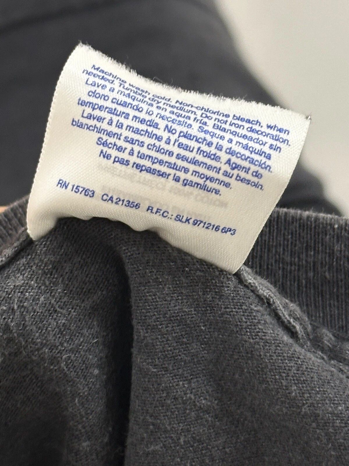 Hanes Vintage Mr. Lif Emergency Rations Shirt Faded Mens Hip Hop Size US L / EU 52-54 / 3 - 10 Thumbnail