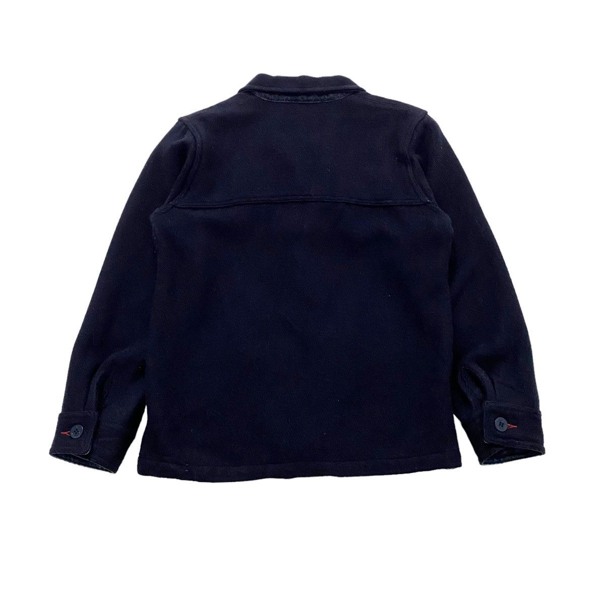Indigo × Japanese Brand ☀️Vintage Military Equipment wool indigo button jacket Size US S / EU 44-46 / 1 - 2 Thumbnail