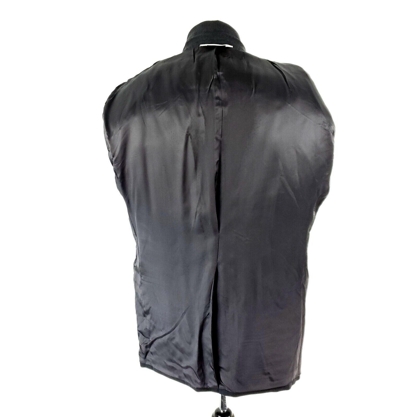 Pronto Uomo Pronto Uomo Lessona Super 100s Wool 2 Button Blazer 42R Gray Size 42R - 11 Thumbnail