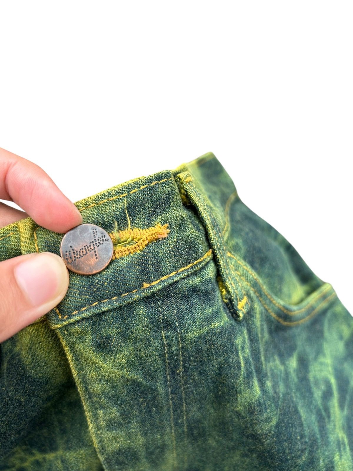 Kapital Flare Vintage Wrangler Bootcut Denim Jeans Size US 32 / EU 48 - 5 Thumbnail