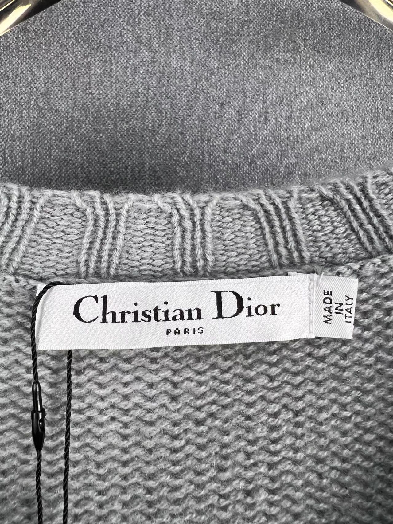 Dior DIOR Number & Letter Sweater K1 Size XS / US 0-2 / IT 36-38 - 3 Thumbnail