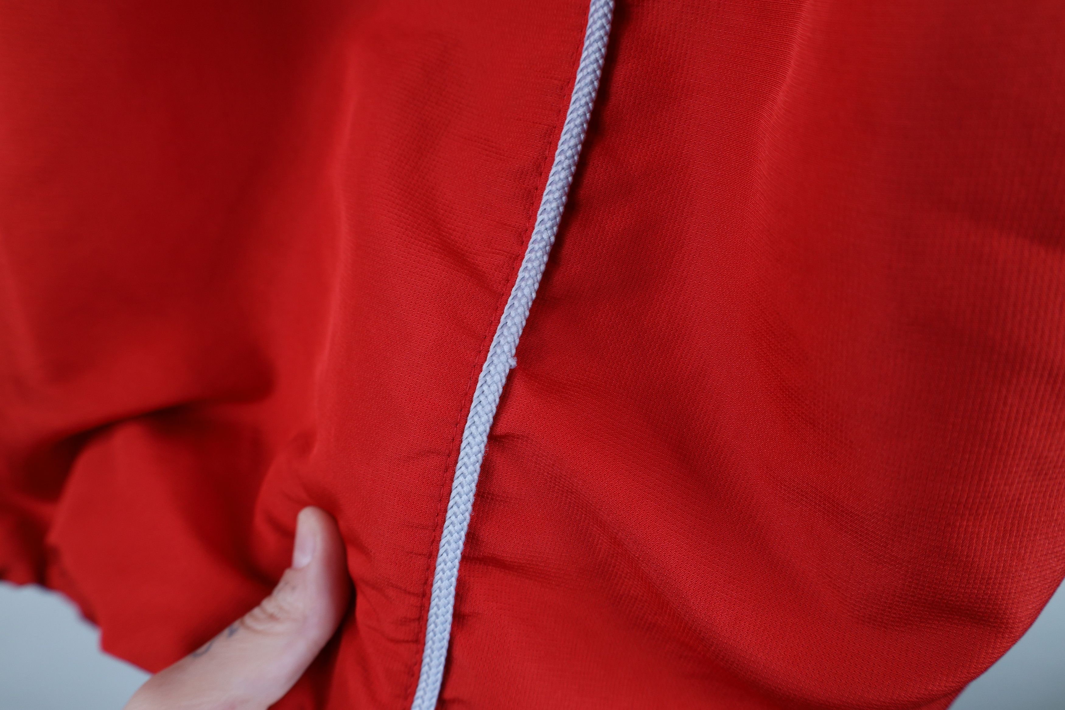 Nike Vintage Nike Scott Mini Swoosh Half Zip Pullover Jacket Red Size US M / EU 48-50 / 2 - 11 Thumbnail