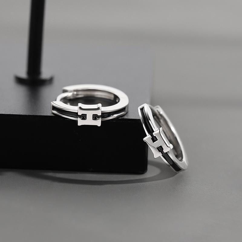 Jewelry × Sterling Silver Future Earrings One Pairs Chrome Jewelry Size ONE SIZE - 3 Thumbnail