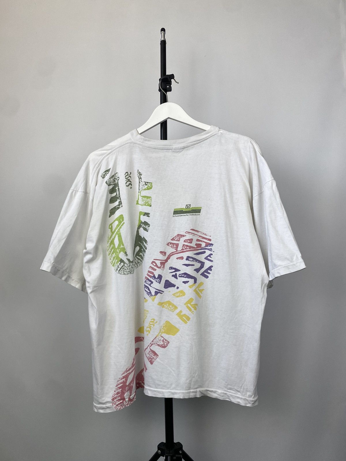 Asics × Vintage Vintage 80-90s ASICS Grand Prix Von Bern marathon t-shirt Size US XL / EU 56 / 4 - 9 Thumbnail