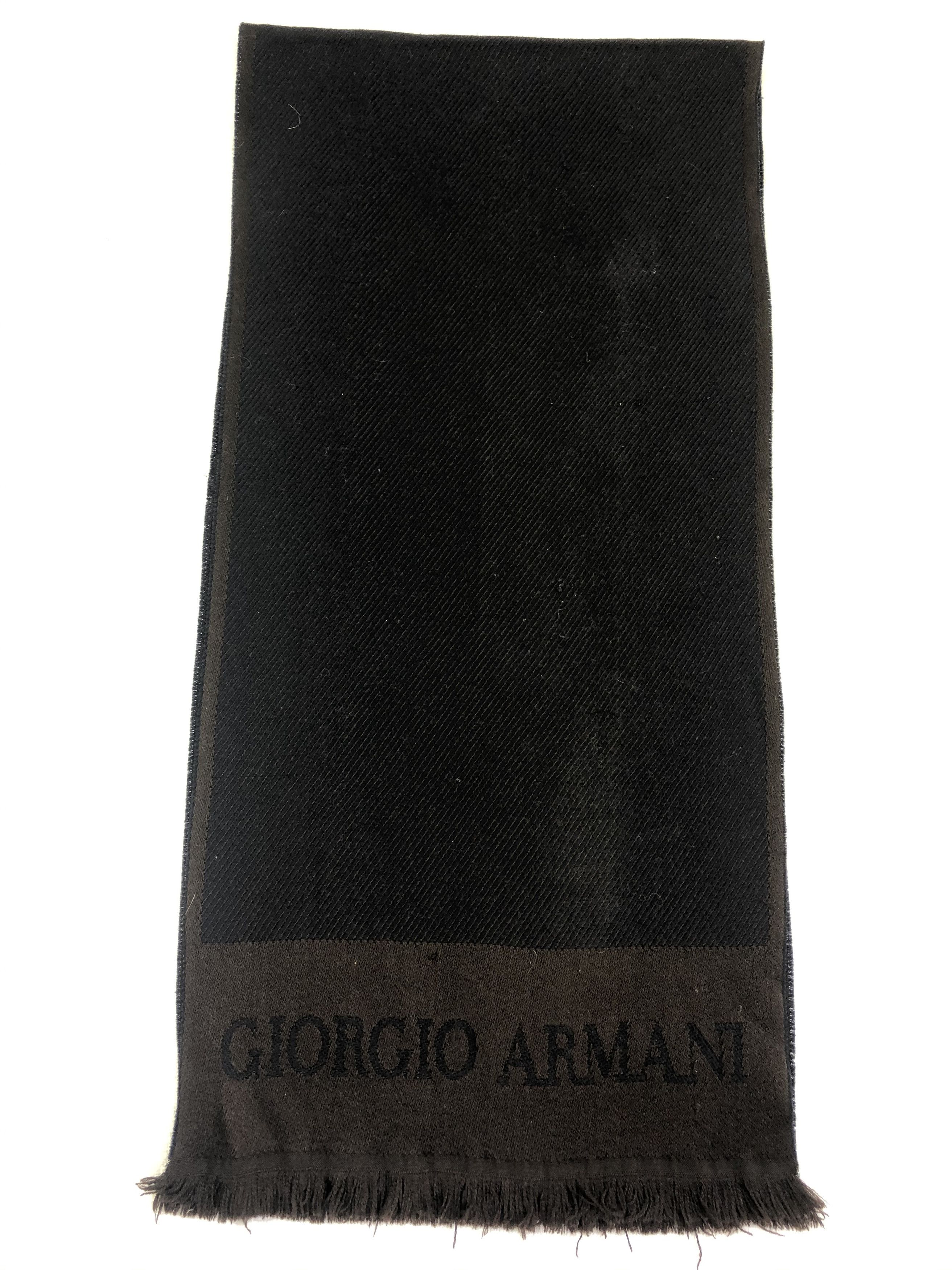 Giorgio Armani Giorgio Armani Cashmere Scarf / Muffler / Neckwear Size ONE SIZE - 3 Thumbnail