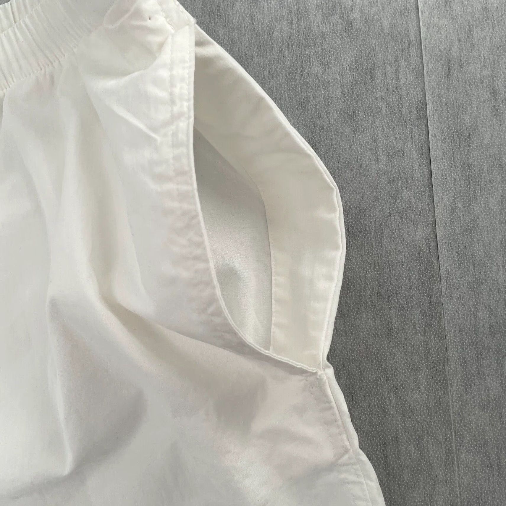 Aritzia VINTAGE Aritzia TNA Parachute Pants Womens Large White Casual Baggie Joggers 90s Ladies L Size 36" / US 14 / IT 50 - 4 Thumbnail