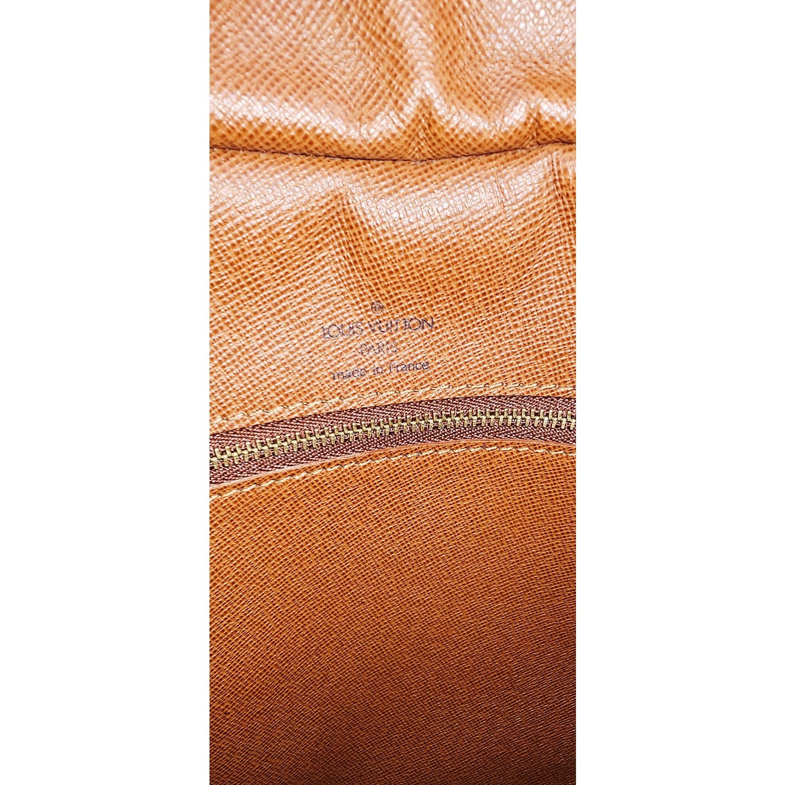 Louis Vuitton Louis Vuitton Monogram Boulogne 35 Shoulder Bag Brown Size ONE SIZE - 12 Thumbnail