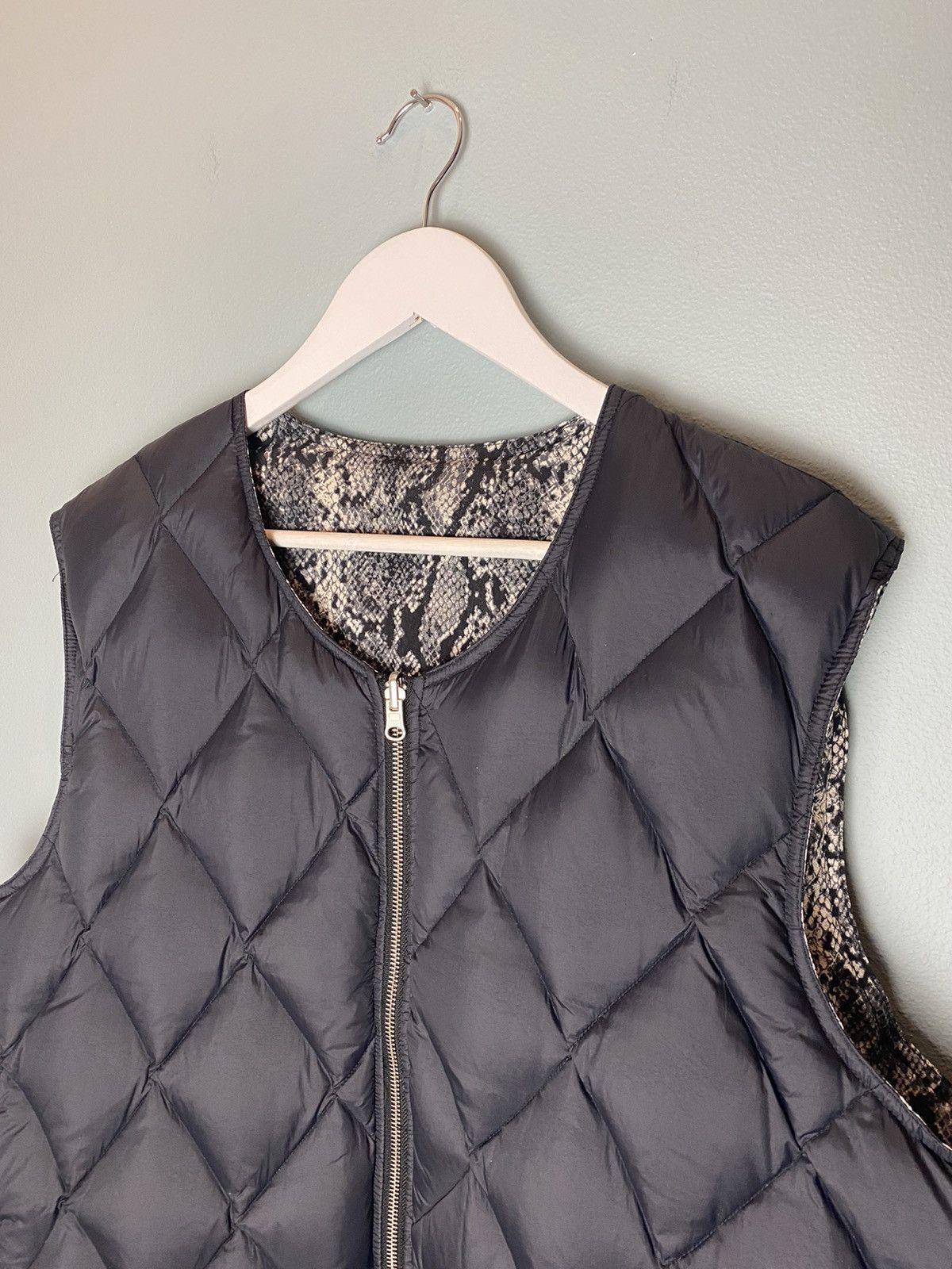 Stussy Stüssy Python Reversible Down Vest Navy Quilted Size Medium Size US M / EU 48-50 / 2 - 2 Thumbnail
