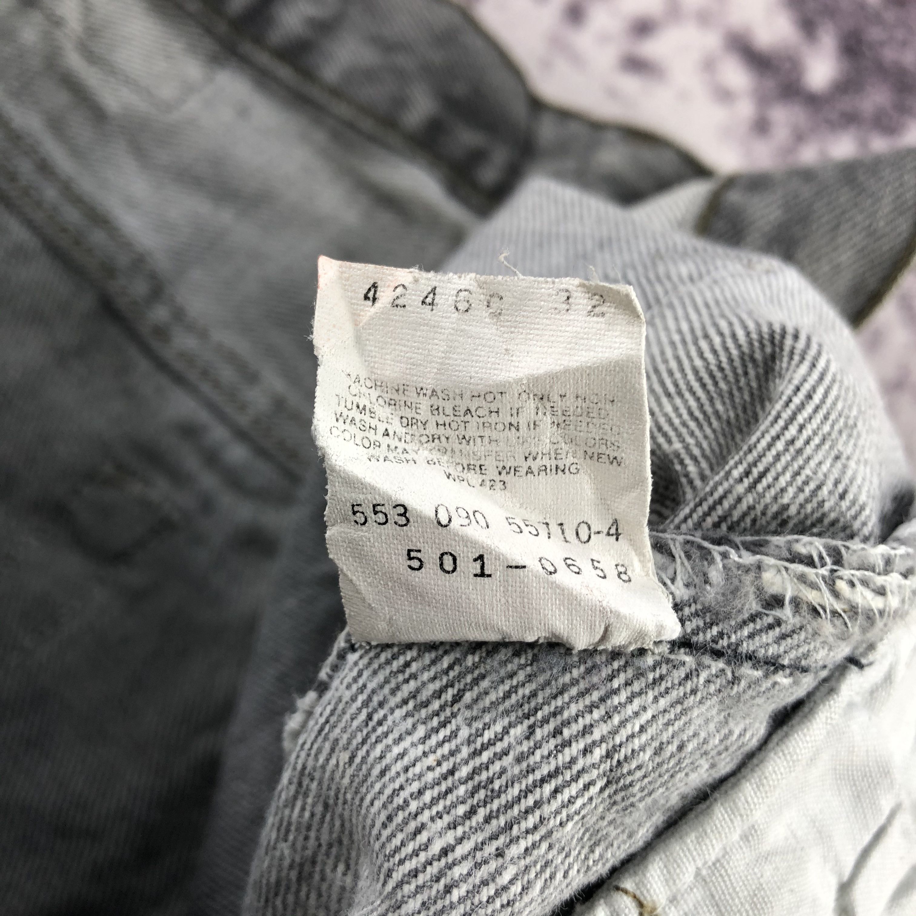 Levi's × Vintage Vintage 90s Levis 501 Jeans-JM3036 Size US 33 - 14 Thumbnail