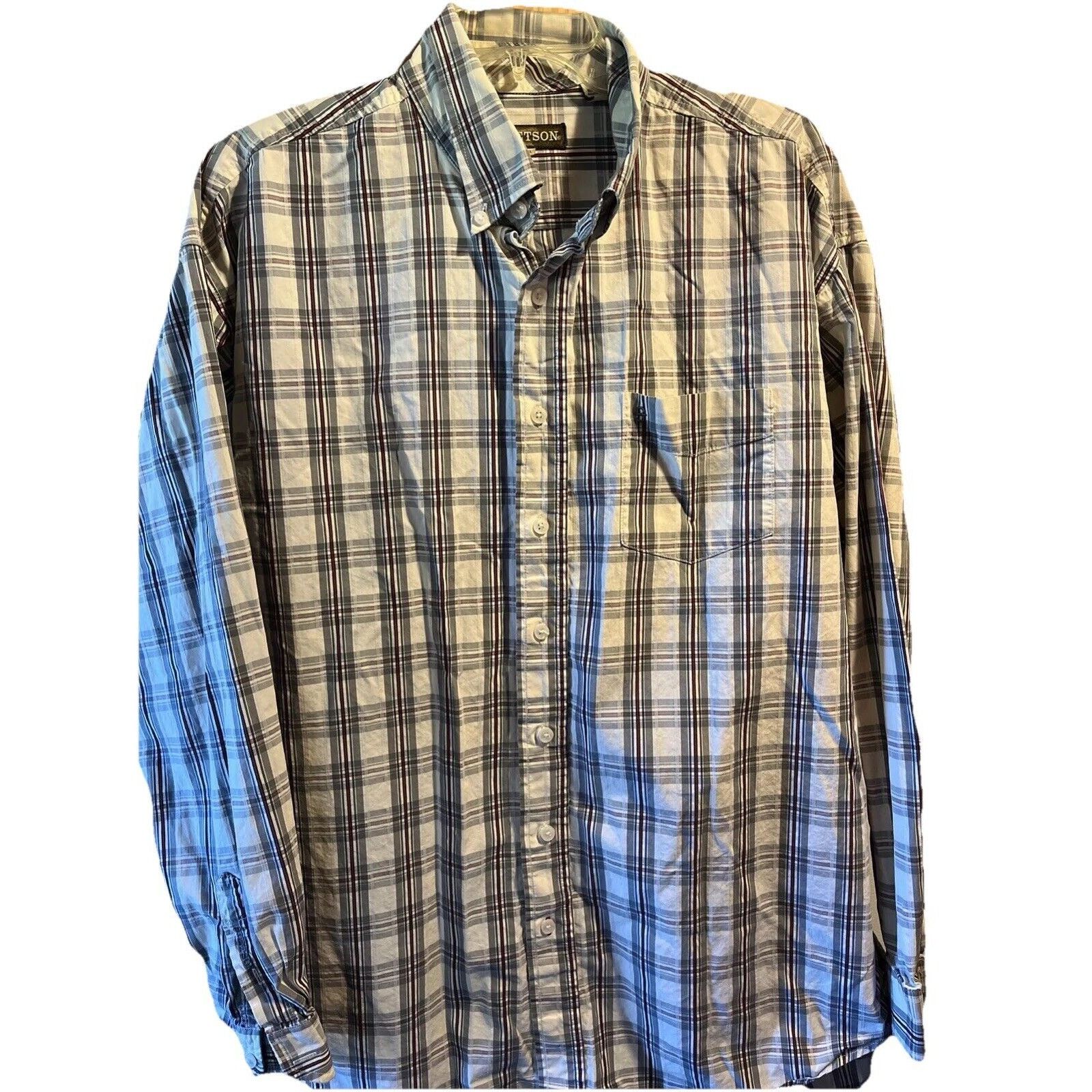 Stetson Stetson VTG Men’s XXL White Plaid Long Sleeve Shirt Western Size US XXL / EU 58 / 5 - 1 Thumbnail