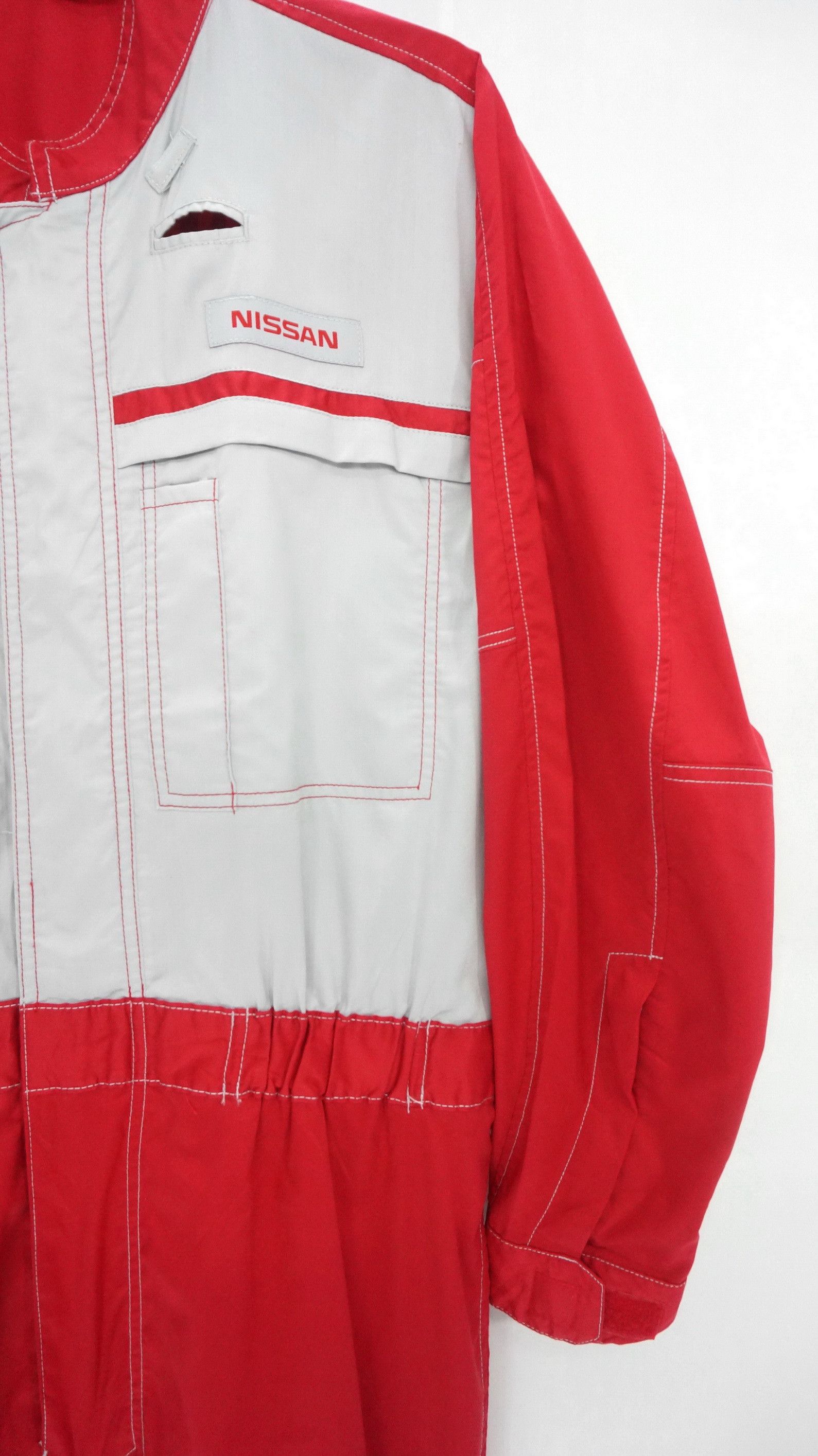 Japanese Brand Vintage NISSAN Lightweight Coverall Size US 34 / EU 50 - 4 Thumbnail
