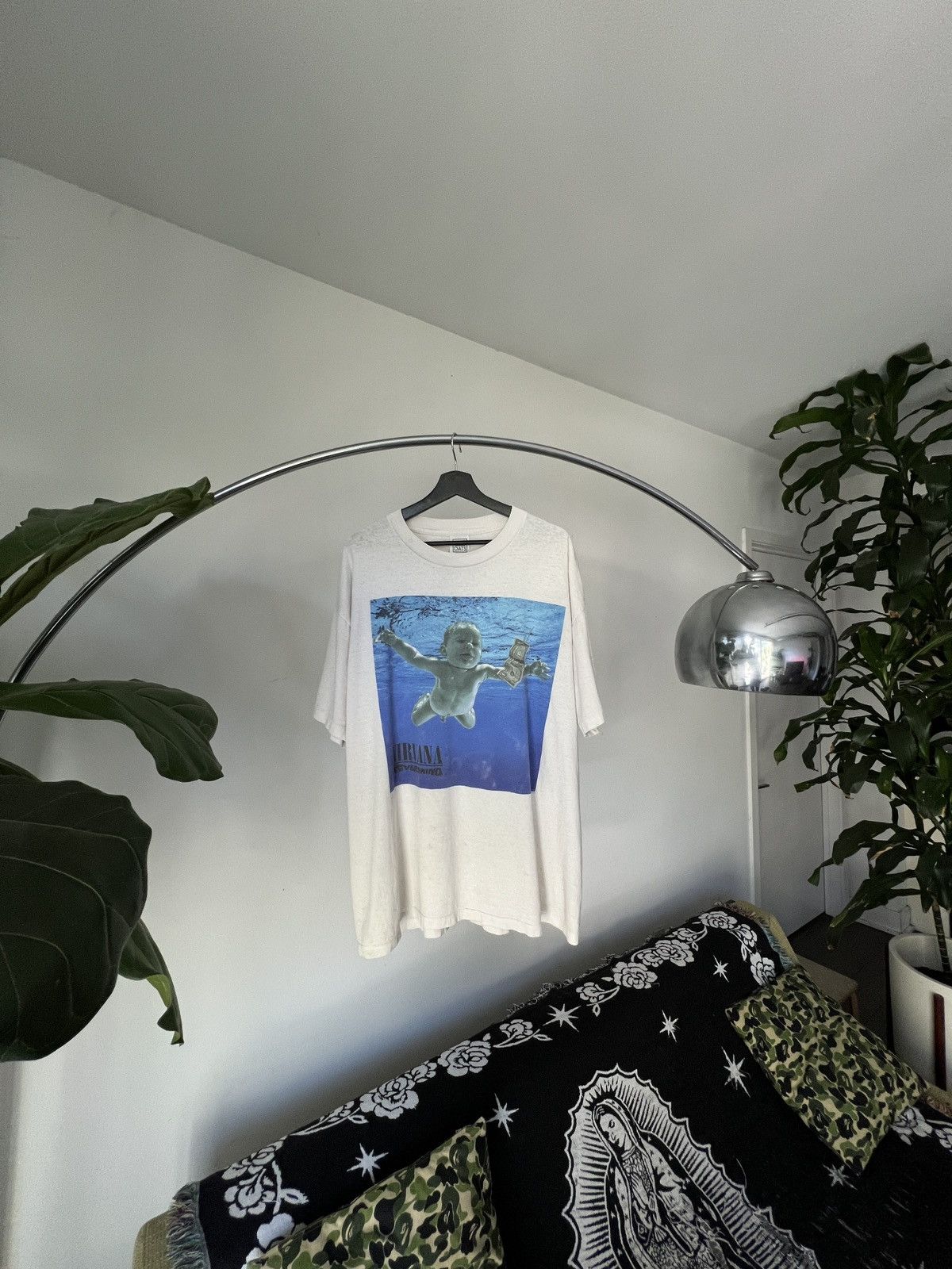 Nirvana × Vintage Vintage 1992 Nirvana - Nevermind Tee Size US XL / EU 56 / 4 - 1 Thumbnail
