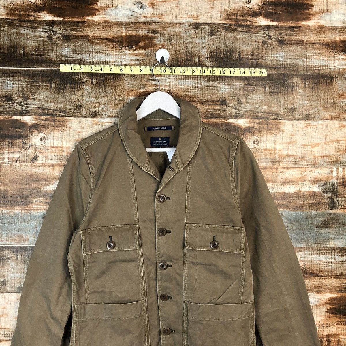 R.Newbold R.Newbold Brown denim jacket #A1613 Size US M / EU 48-50 / 2 - 2 Thumbnail