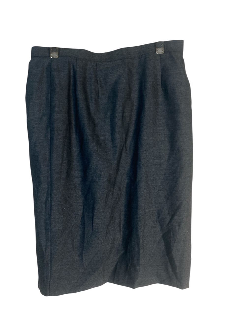 Dior Christian Dior grey wool skirt Size 31" - 1 Thumbnail
