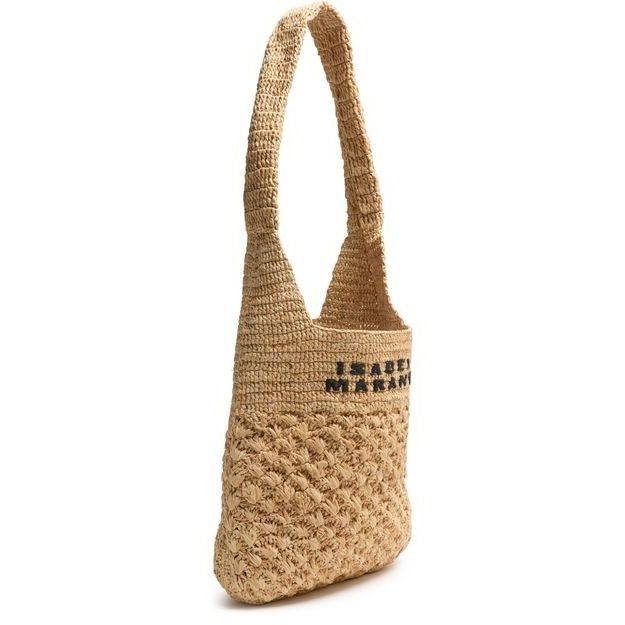 Isabel Marant ISABEL MARANT Praia Beige Raffia Shoulder Bag New & Authenti Size ONE SIZE - 2 Thumbnail