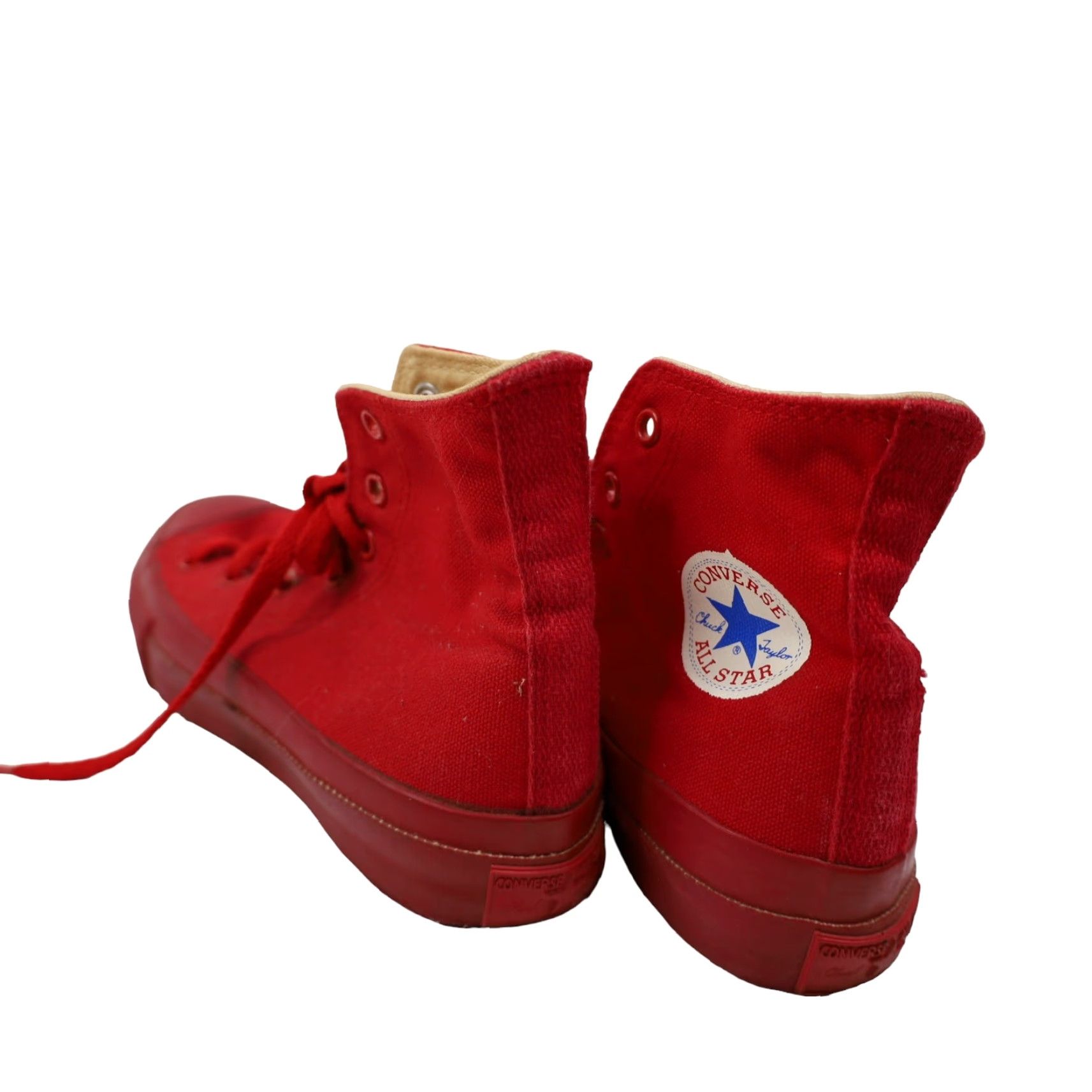 Converse VINTAGE Converse Chuck Traylor USA Made Sneakers Red Sneaker Men USA 4 Womens 6 Red Size US 5 / EU 37 - 3 Thumbnail