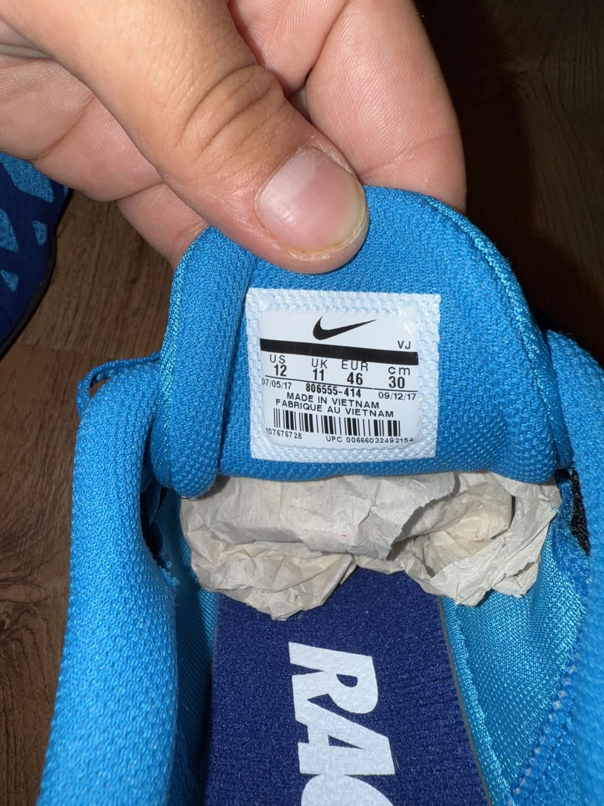Nike Nike Zoom Rival M8 Cobalt Size US 11 / EU 44 - 11 Thumbnail