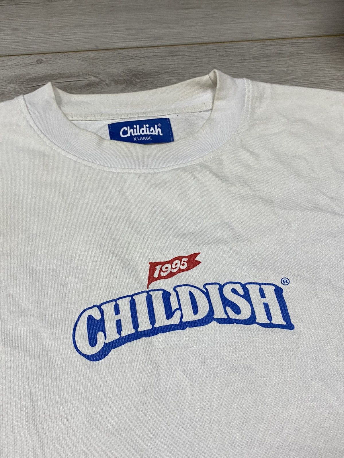 Vintage Childish RARE vintage Chicken Lunch club t-shirt oversize Size US XL / EU 56 / 4 - 6 Thumbnail