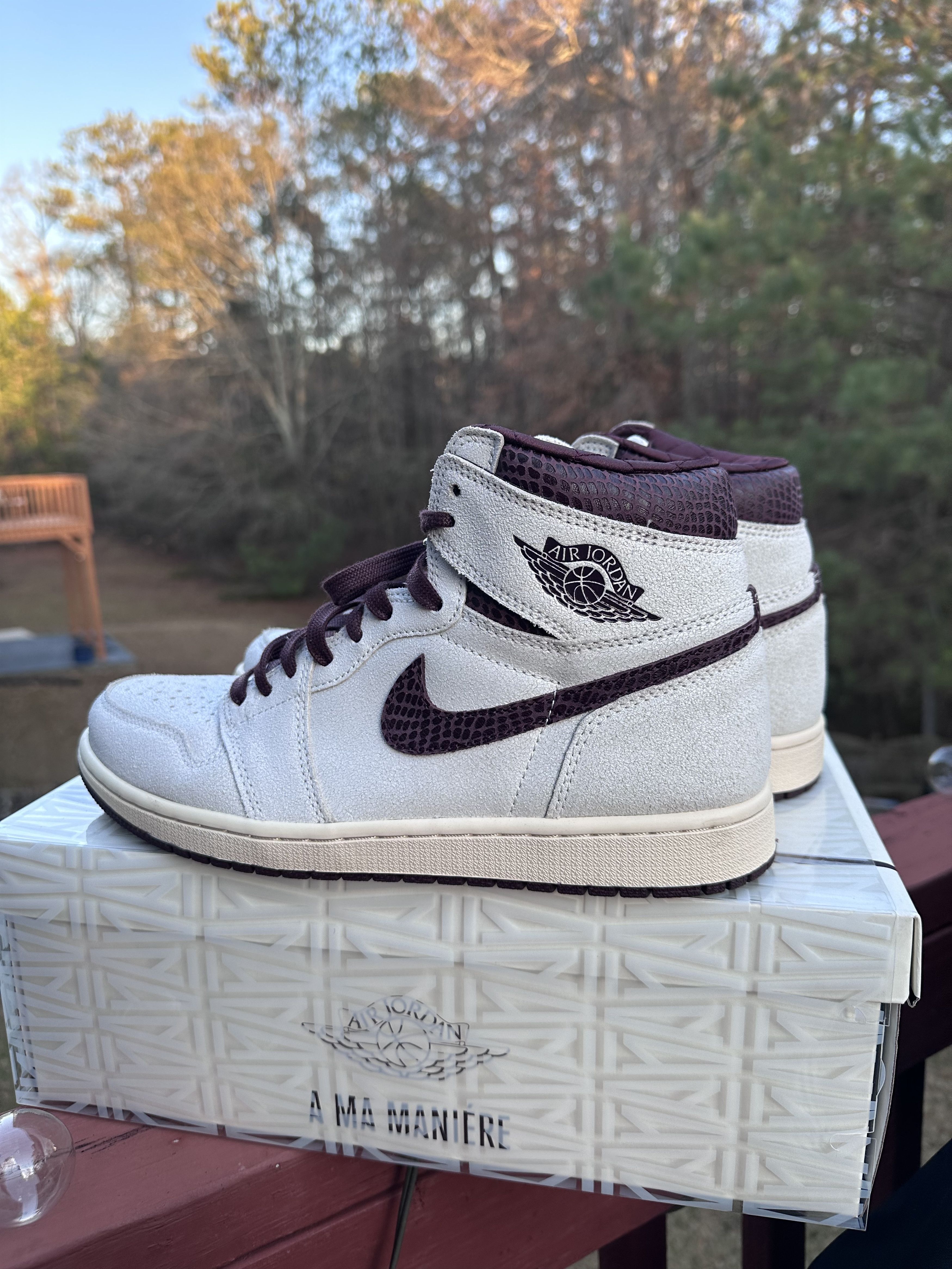 A Ma Maniere Nike Air Jordan 1 A Ma Maniere Size 10 Size US 10 / EU 43 - 2 Thumbnail