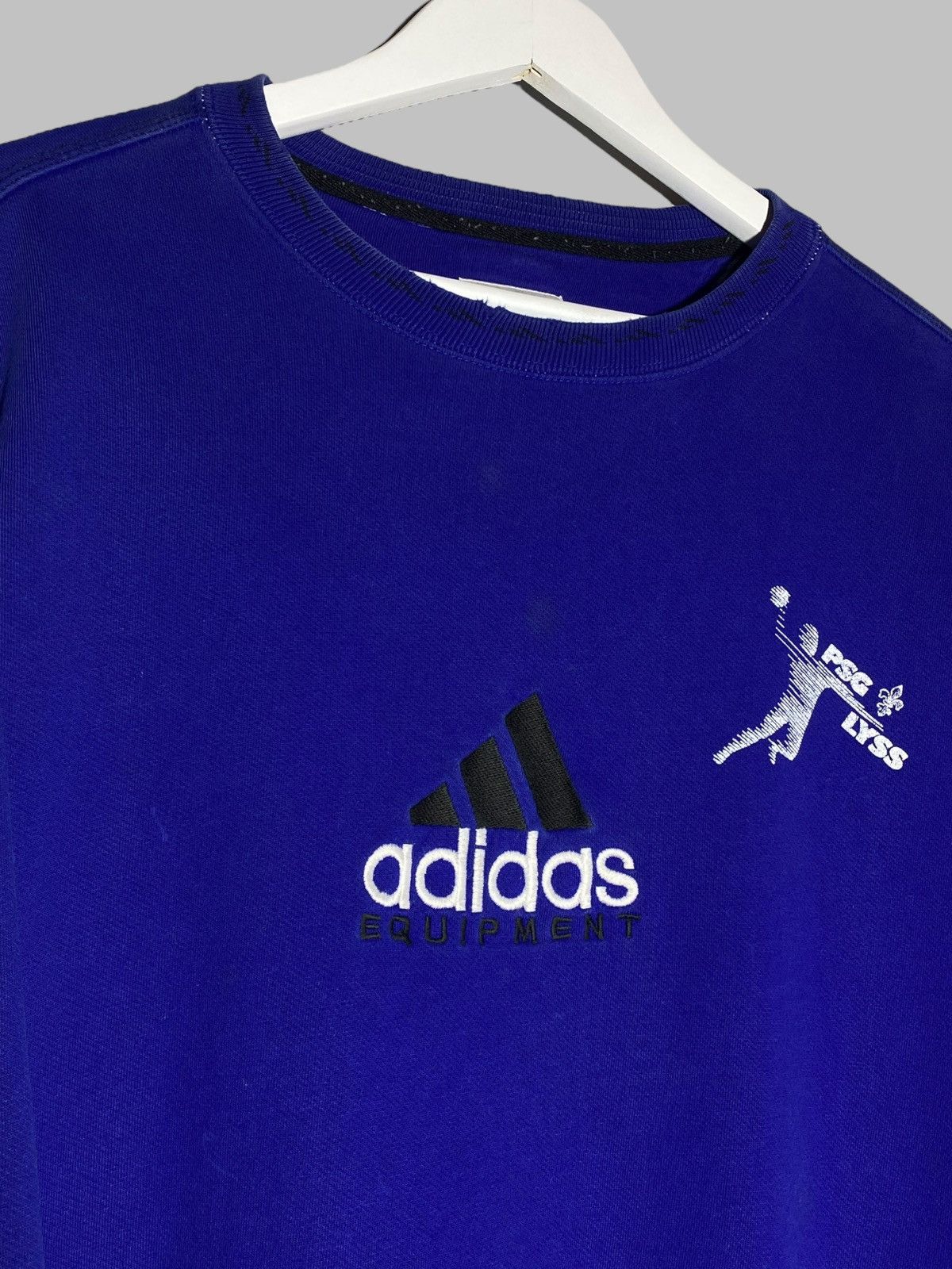 Adidas 🔥 90s VTG ADIDAS EQUIPMENT SWEATSHIRT Y2K GERMAN CORP VIBES Size US L / EU 52-54 / 3 - 3 Thumbnail