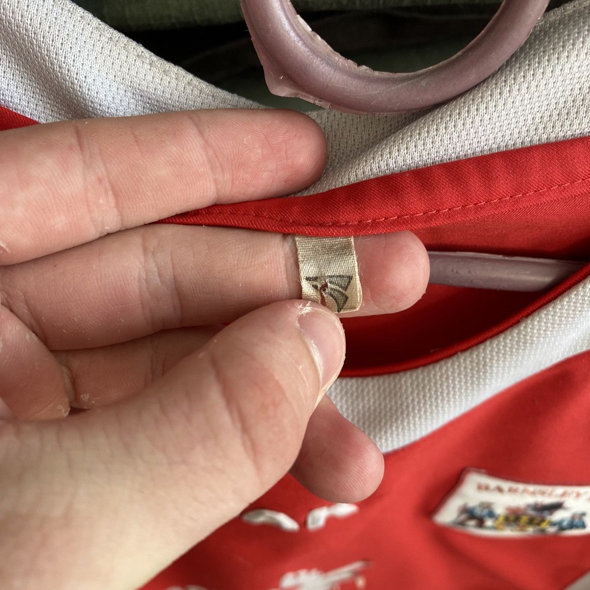 Vintage Vintage Jako Barnsley Keezee Number 9 soccer 1990’s jersey Size US XS / EU 42 / 0 - 8 Thumbnail