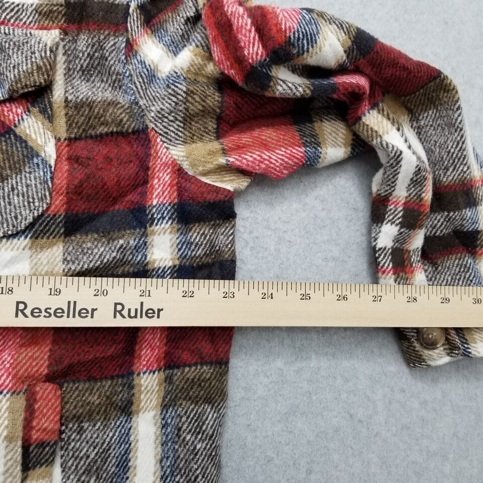 Other Knapp Studio Jacket Womens Large Plaid Button Up Shaket Size L / US 10 / IT 46 - 8 Thumbnail