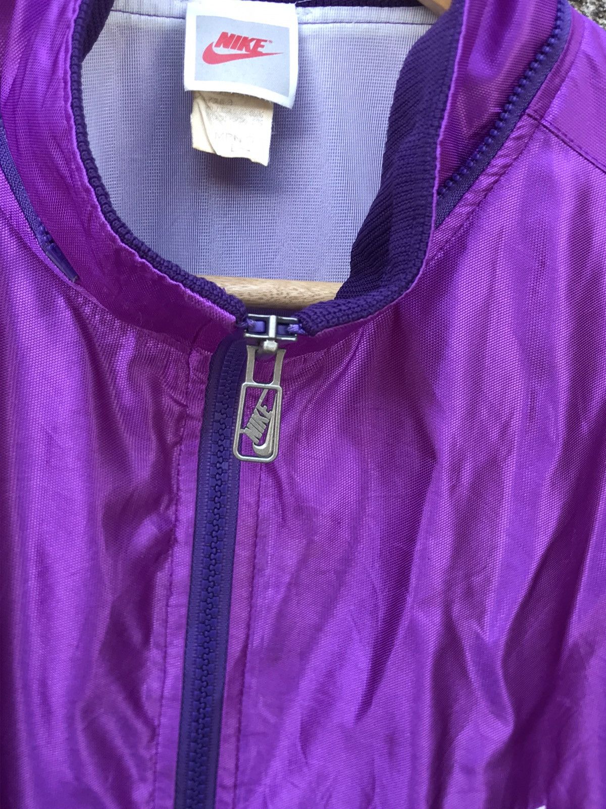 ⚡️Vintage 90s Nike Silver Tag Bomber Track Jacket