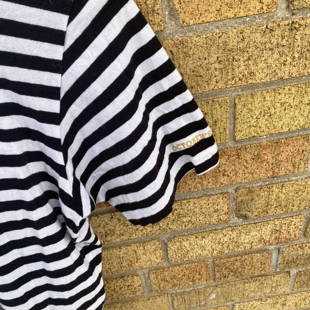 October's Very Own Octobers Very Own Striped T Shirt Large OVO Shirt Size US L / EU 52-54 / 3 - 2 Thumbnail