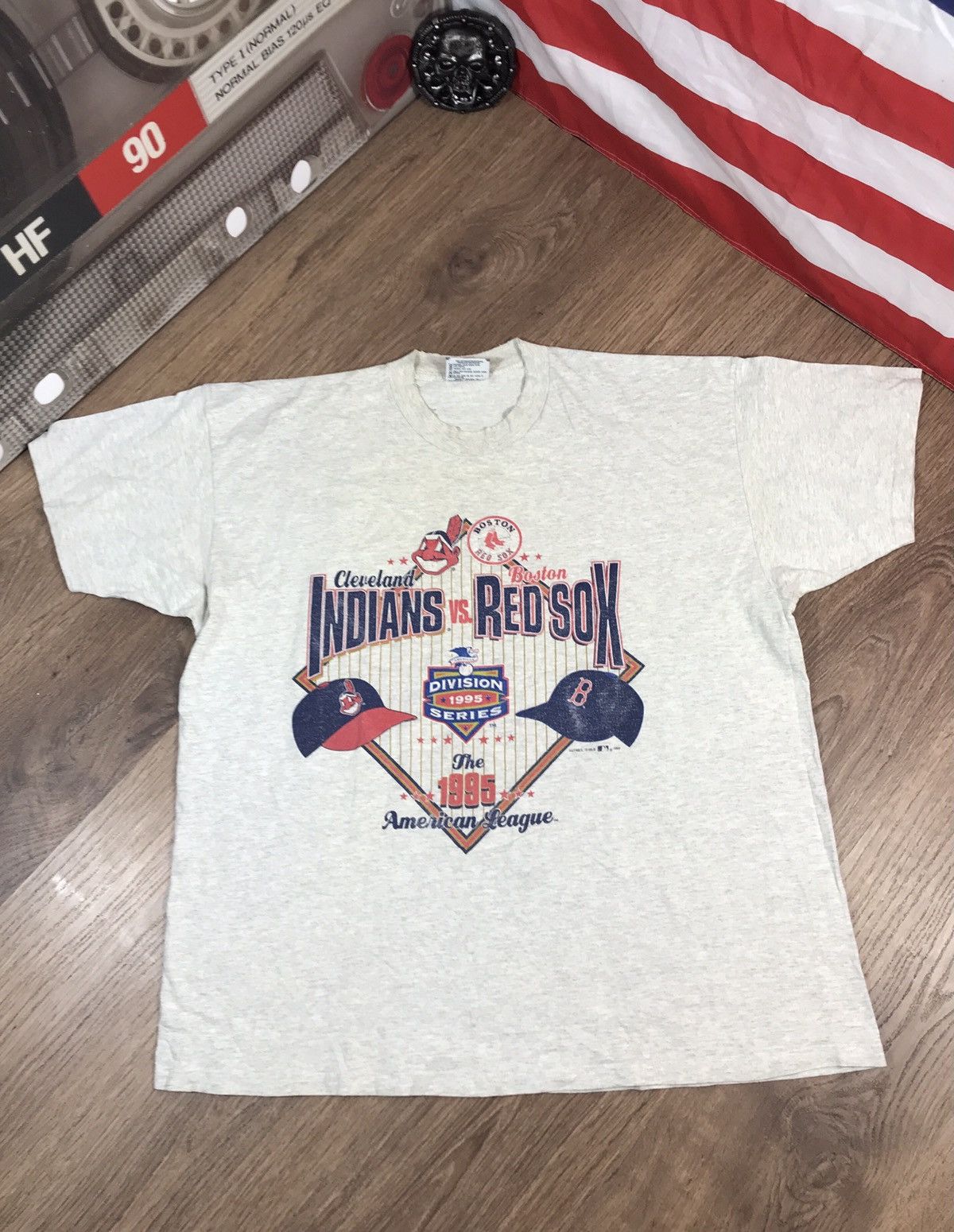 Lee × MLB × Vintage Vintage 1995 AL Division Series Rare T Shirt Size US XXL / EU 58 / 5 - 1 Thumbnail