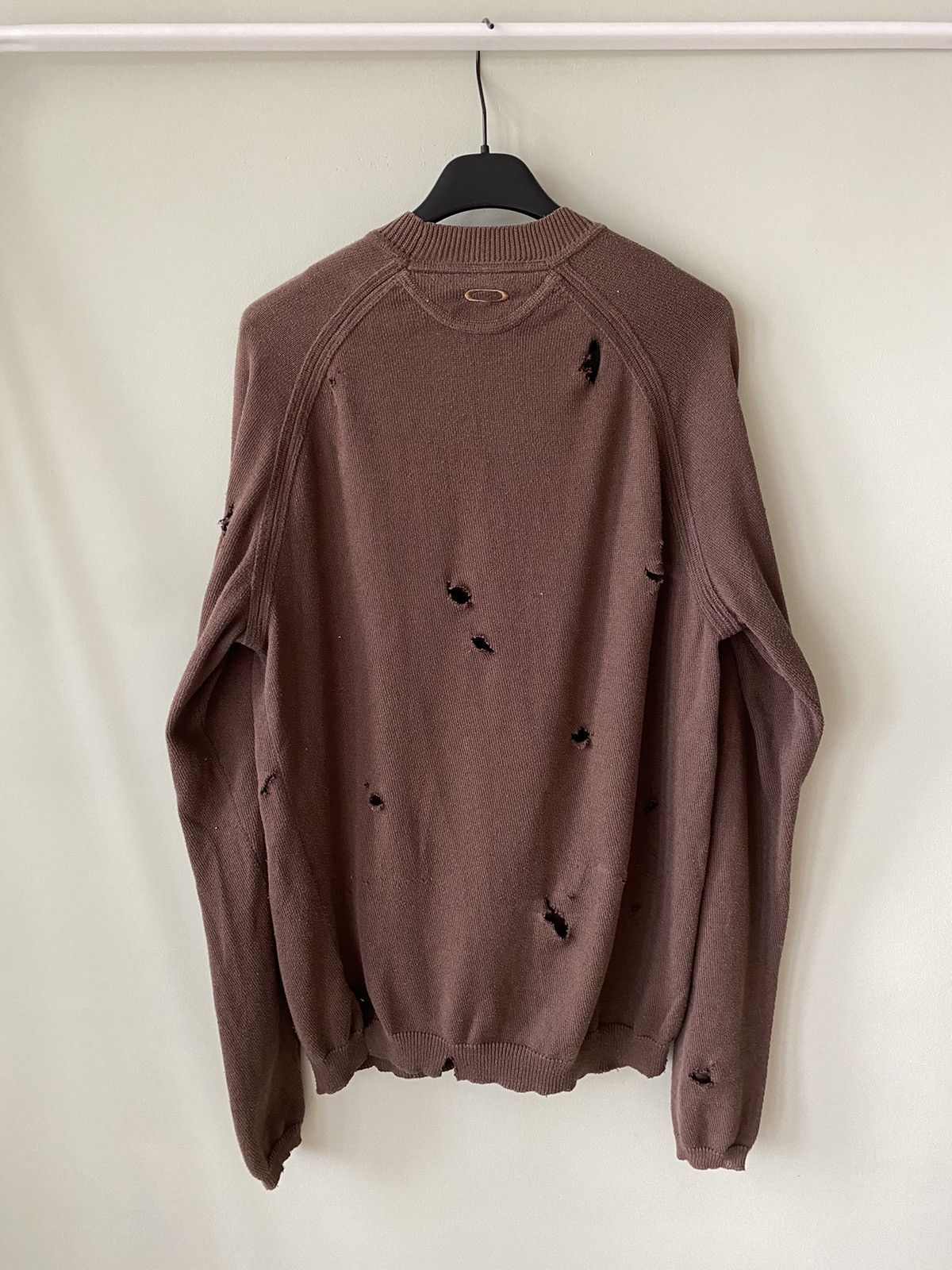 Oakley Oakley Vintage Custom made distressed damaged sweater y2k Size US L / EU 52-54 / 3 - 2 Thumbnail